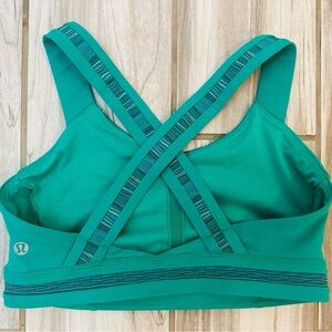 Lululemon. Rack Pack Sports Bra, Jungle Green,6